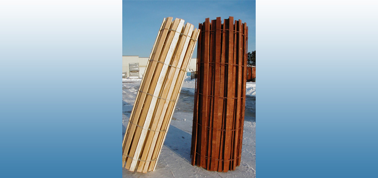 Wooden Snow Fence